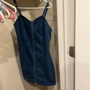 Denim dress